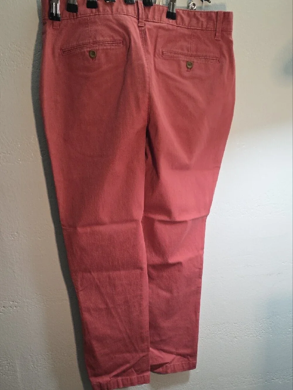 Banana Republic Straight-Leg Chinos in Rose